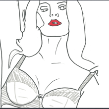 Intimissimi. Design, Traditional illustration, and Advertising project by Javier Quesada Gomez - 10.30.2012