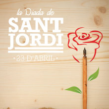 PORTADA DE SANT JORDI // DIARI COMARCAL . Un proyecto de Diseño e Instalaciones de Seri Castellví - 29.10.2012