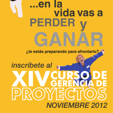 Afiche Promocional XIV CGP segunda versión. Publicidade projeto de Adolfo Ccala Quispe - 30.10.2012