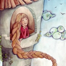 Rapunzel. Un proyecto de Ilustración tradicional de Angela Morales - 06.05.2011