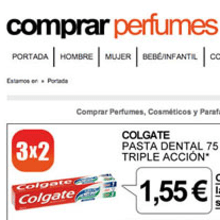 Web de la tienda online Comprar perfumes. Design, Advertising, and UX / UI project by Emilio Plá Escudero - 11.02.2012