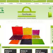 tus bolsas.es. Design & IT project by Pilar Bosch - 11.02.2012