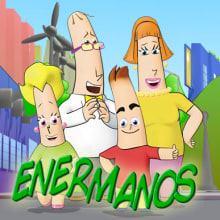 Enermanos. Motion Graphics, Film, Video, TV, and 3D project by Fernando Gaite Thode - 11.04.2012