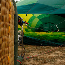 European Balloon Festival. Photograph project by Jara Villanueva Peñas - 11.10.2012