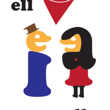ell&ella. Design, and Traditional illustration project by Merce Bergada - 11.17.2012