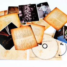 packaging cd, carteleria sue. Design, Publicidade, e Fotografia projeto de María Fernández - 18.11.2012