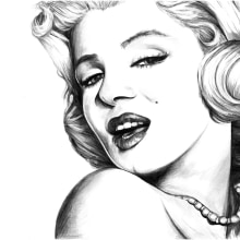 Famous woman portraits. Traditional illustration project by Noemi Moreno Moreno - 11.14.2012