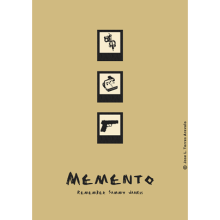 Memento poster. Traditional illustration, and Advertising project by Jose Luis Torres Arevalo - 11.22.2012