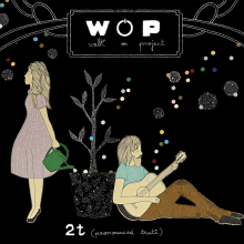Diseño de álbum. WOP.. Traditional illustration project by Estibaliz Hernández de Miguel - 12.02.2012