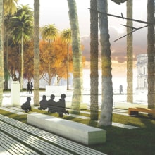 Plaza Mansilla - Argentina -. Design, Instalações, e 3D projeto de Nelson Zambrano - 10.12.2012