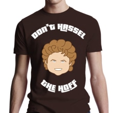 Don't Hassel the Hoff. Design, and Traditional illustration project by Ana Isabel Revuelta - 12.10.2012