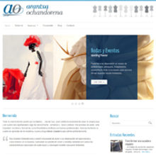 aochandorena.com. Un progetto di Graphic design, Web design e Web development di Javier Suescun - 04.12.2012
