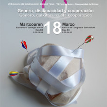 Cartel Foro Mujer y Discapacidad. Design, Ilustração tradicional, e Fotografia projeto de Martinike - 12.12.2012