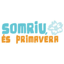 'Somriu, és primavera' Metro de Barcelona. Design, Advertising, and Photograph project by Pablo Quijano - 12.14.2012