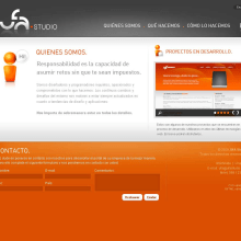 Ufa Studio. Design, and Programming project by Hugo Rafael Barboza Zapater - 12.14.2012