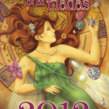 Agendas y calendarios de las hadas 2012 -2013. Ilustração tradicional projeto de Veronica Casas - 19.12.2012