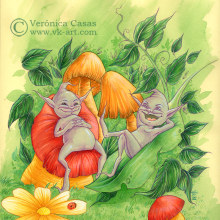 Infantil. Un proyecto de Ilustración tradicional de Veronica Casas - 19.12.2012