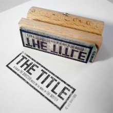 The Title. Un progetto di Design e Cinema, video e TV di Barfutura - 14.03.2012