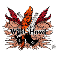 Wild Howl, portada para grupo de Rock.. Un proyecto de Ilustración tradicional de Francisco Freniche Ruiz - 19.10.2011