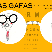 Las gafas de ver. Ilustração tradicional projeto de Nieto Guridi Raúl - 27.12.2012