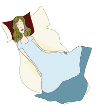 La bella durmiente. Ilustração tradicional projeto de SANDRA GARCIA TARANCÓN - 27.12.2012