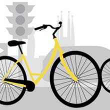 Biking in Barcelona. Un proyecto de Diseño, Ilustración tradicional, UX / UI e Informática de Natalia Solar - 20.01.2013