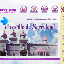 MERRYLAND (parque infantil). Een project van Grafisch ontwerp, Webdesign y  Webdevelopment van Eduardo Barga - 22.01.2013