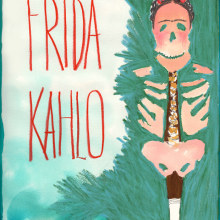 illustrating the diary of Frida Kahlo. Design, Traditional illustration, and Advertising project by Laia Jou - 01.29.2013