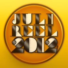 Juli Reel D12. Un proyecto de Diseño, Publicidad, Música, Motion Graphics, Fotografía, Cine, vídeo, televisión y 3D de juli - 31.01.2013
