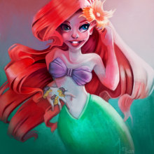 Princesas Disney Fan Art. Projekt z dziedziny Trad, c i jna ilustracja użytkownika Jessica Sánchez - 03.03.2013