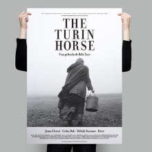 Poster The Turin Horse. Design projeto de Mar López - 08.02.2013