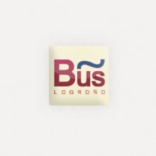 App Bus Logroño. Design, Advertising, UX / UI & IT project by SimonGN90 - 02.11.2013