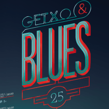 Propuesta Getxo-Blues. Un proyecto de Diseño de Nuria Hache - 12.02.2013