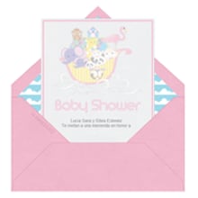 Invitaciones de Baby Shower. Design, and Traditional illustration project by Invitaciones y tarjetas virtuales - 02.14.2013