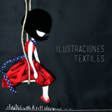 Ilustraciones textiles. Un proyecto de Diseño, Ilustración tradicional y Fotografía de mamen lópez - 16.02.2013