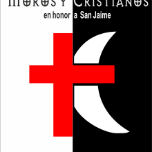 Cartel moros y cristianos. Un proyecto de Diseño de Eduardo Moreno Montero - 20.02.2013