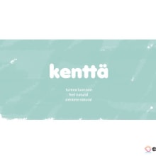 "Kenttä" Web de moda nórdica. Design, and Advertising project by Gala Curros - 02.21.2013