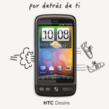 HTC lanzamiento Desire. Design, e Publicidade projeto de Juan Pablo Rabascall Cortizzos - 06.10.2011