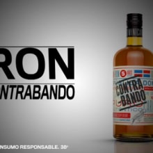 Ron Contrabando Kynetic. Design, Traditional illustration, Advertising, Motion Graphics, Film, Video, and TV project by Magaly Rios Diaz - 02.24.2013