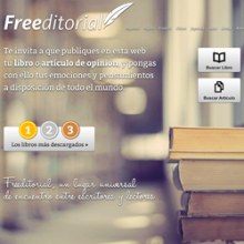 Freeditorial. Design, UX / UI & IT project by Mariana Bolívar - 03.02.2013