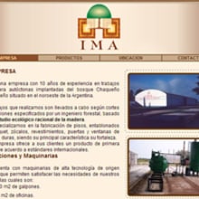 Portal Maderera IMA. Un proyecto de Diseño, Programación e Informática de Ana Sisnero y Silvina Herrera - 07.03.2013