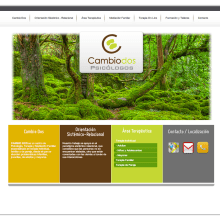 Cambio 2 website. Design & IT project by Chema Castaño - 03.08.2013