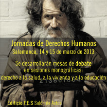 Campañas Amnistía Internacional Salamanca. Design, and Advertising project by Tere G - 03.10.2013