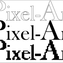 Pixel-Art. Un proyecto de Ilustración tradicional y Motion Graphics de Adriana Fdez Alderete - 11.03.2013