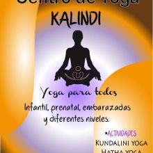Propaganda escuela de yoga KALINDI. Advertising project by Laura González - 03.26.2013