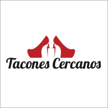 Tacones Cercanos, logo. Design projeto de Clara del Castillo Antón - 27.03.2013