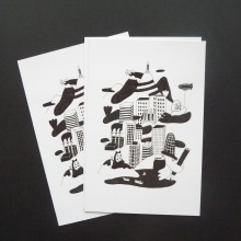 Barcelona Postcard. Un proyecto de Diseño e Ilustración tradicional de Bernat Solsona - 30.03.2013