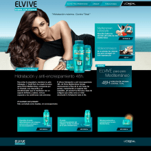 L'Oréal Elvive Mediterráneo. Design, and Advertising project by Laura Ocaña - 04.09.2013