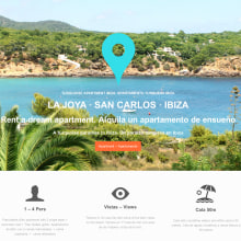 TURQUOISE APARTMENT IBIZA. Design, Photograph, UX / UI & IT project by Melo - 04.15.2013