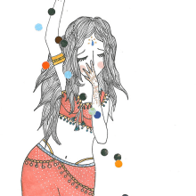 Dancing. Un proyecto de Ilustración tradicional de Maru Vetere - 16.04.2013